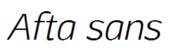 Afta sans