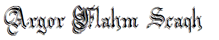 Argor Flahm Scaqh