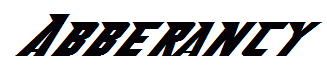 Abberancy