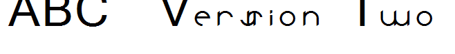 ABC  Version Two
