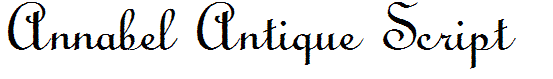 Annabel Antique Script