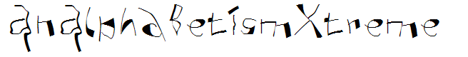 AnAlphaBetIsmXtreme