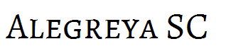 Alegreya SC
