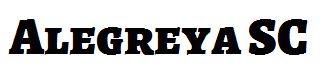 Alegreya SC
