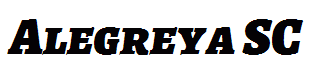 Alegreya SC