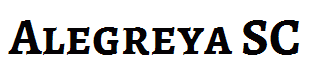 Alegreya SC