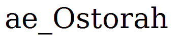 ae_Ostorah
