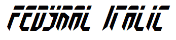 Fedyral Italic
