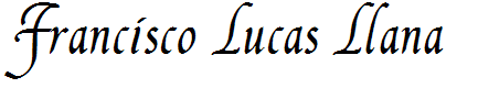 Francisco Lucas Llana