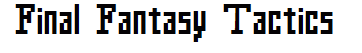 Final Fantasy Tactics