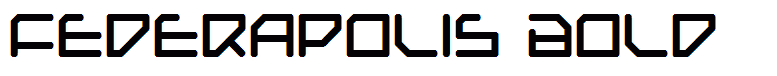 Federapolis Bold