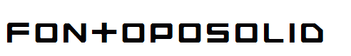 FontopoSOLID