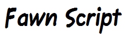Fawn Script