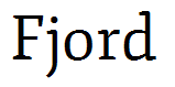 Fjord