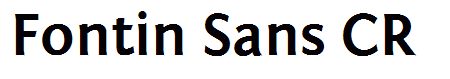 Fontin Sans CR