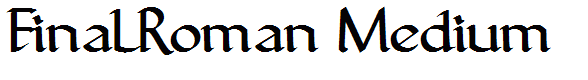 FinalRoman Medium