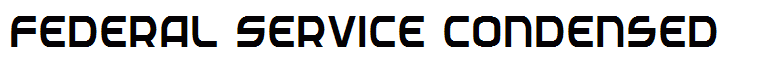 Federal Service Condensed