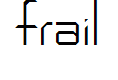 frail