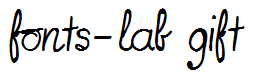 fonts-lab gift