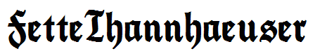 FetteThannhaeuser