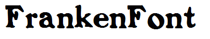 FrankenFont