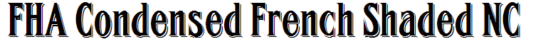 FHA Condensed French Shaded NC