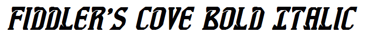 Fiddler's Cove Bold Italic