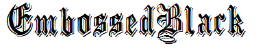 EmbossedBlack