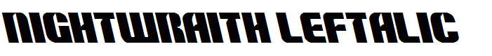 Nightwraith Leftalic