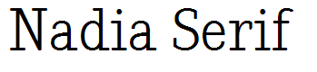 Nadia Serif