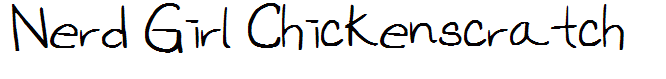 Nerd Girl Chickenscratch