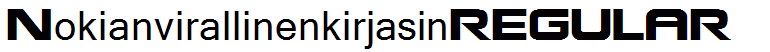 NokianvirallinenkirjasinREGULAR