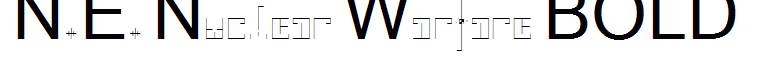 N.E. Nuclear Warfare BOLD