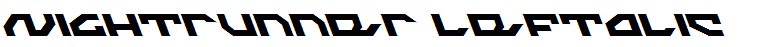 Nightrunner Leftalic