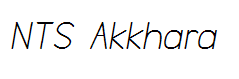 NTS Akkhara