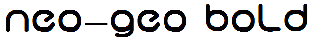 neo-geo bold