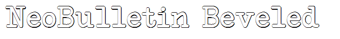 NeoBulletin Beveled