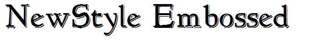 NewStyle Embossed