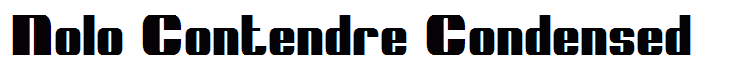 Nolo Contendre Condensed