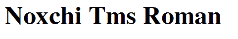 Noxchi Tms Roman