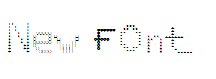 New font