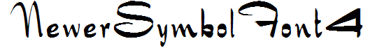 NewerSymbolFont4