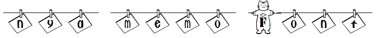 nya-memo Font