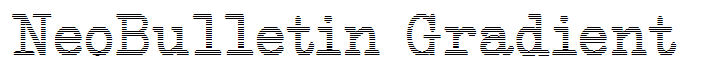 NeoBulletin Gradient