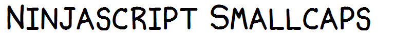Ninjascript Smallcaps