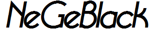 NeGeBlack