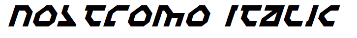 Nostromo Italic