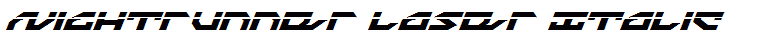Nightrunner Laser Italic