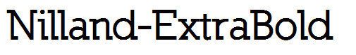 Nilland-ExtraBold