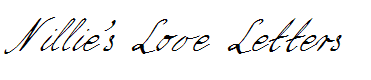 Nillie's Love Letters
